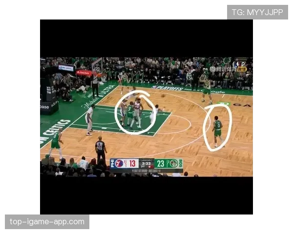 塔图姆挡拆单打拉开空间力压詹姆斯